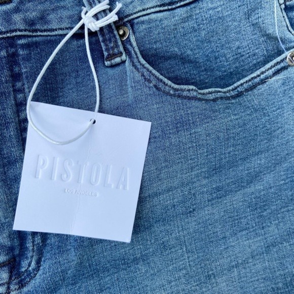 Pistola Light Wash Arielle Skinny Jean in Indigo - Picture 5 of 11